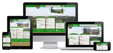 Responsive Web der Gemeinde Schöntal